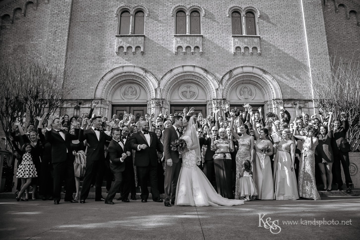 wedding at holy trinity catholic church dallas